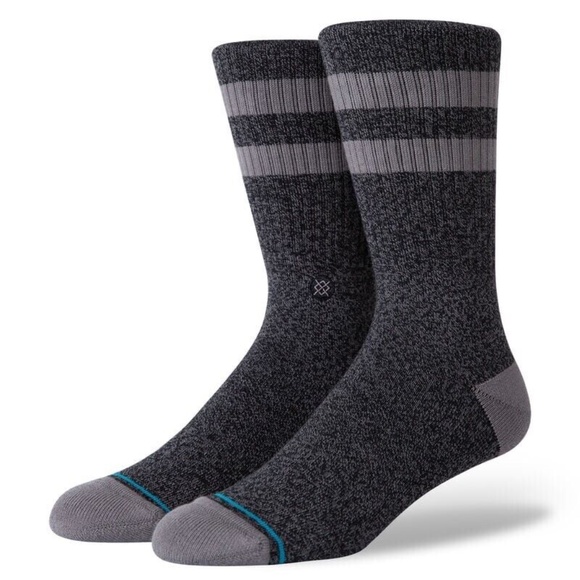 Stance Mens Joven Crew Height Gray Mid Cushion - Picture 1 of 9
